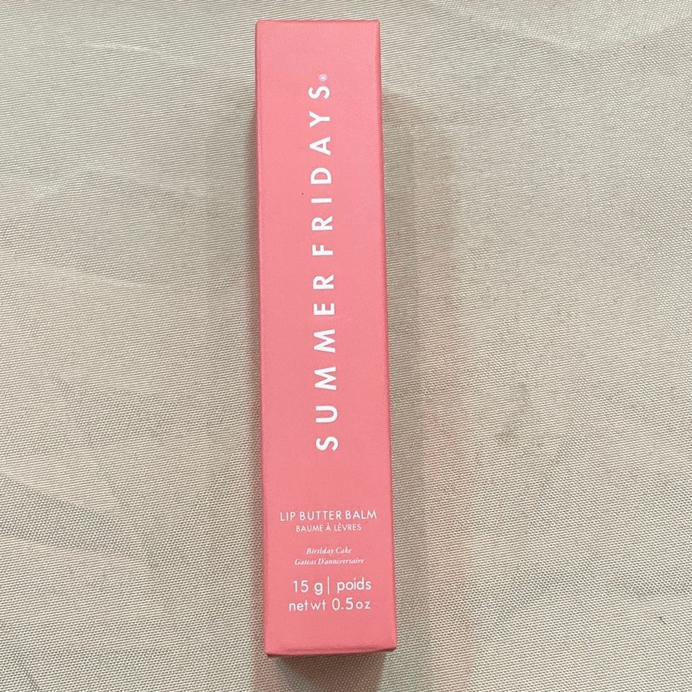 Summer Fridays Lip Balm in Birthday Cake